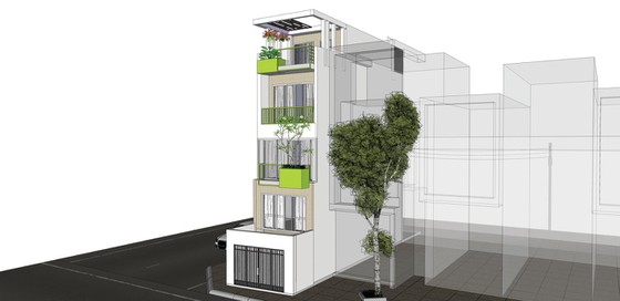 Tao nhã mặt tiền nhà phố