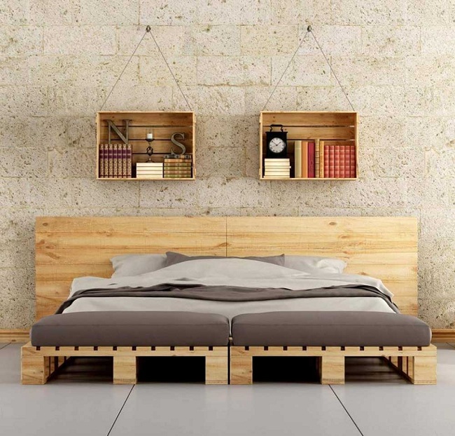 ‘Hô biến’gỗ pallet trở thành các món đồ nội thất sành điệu